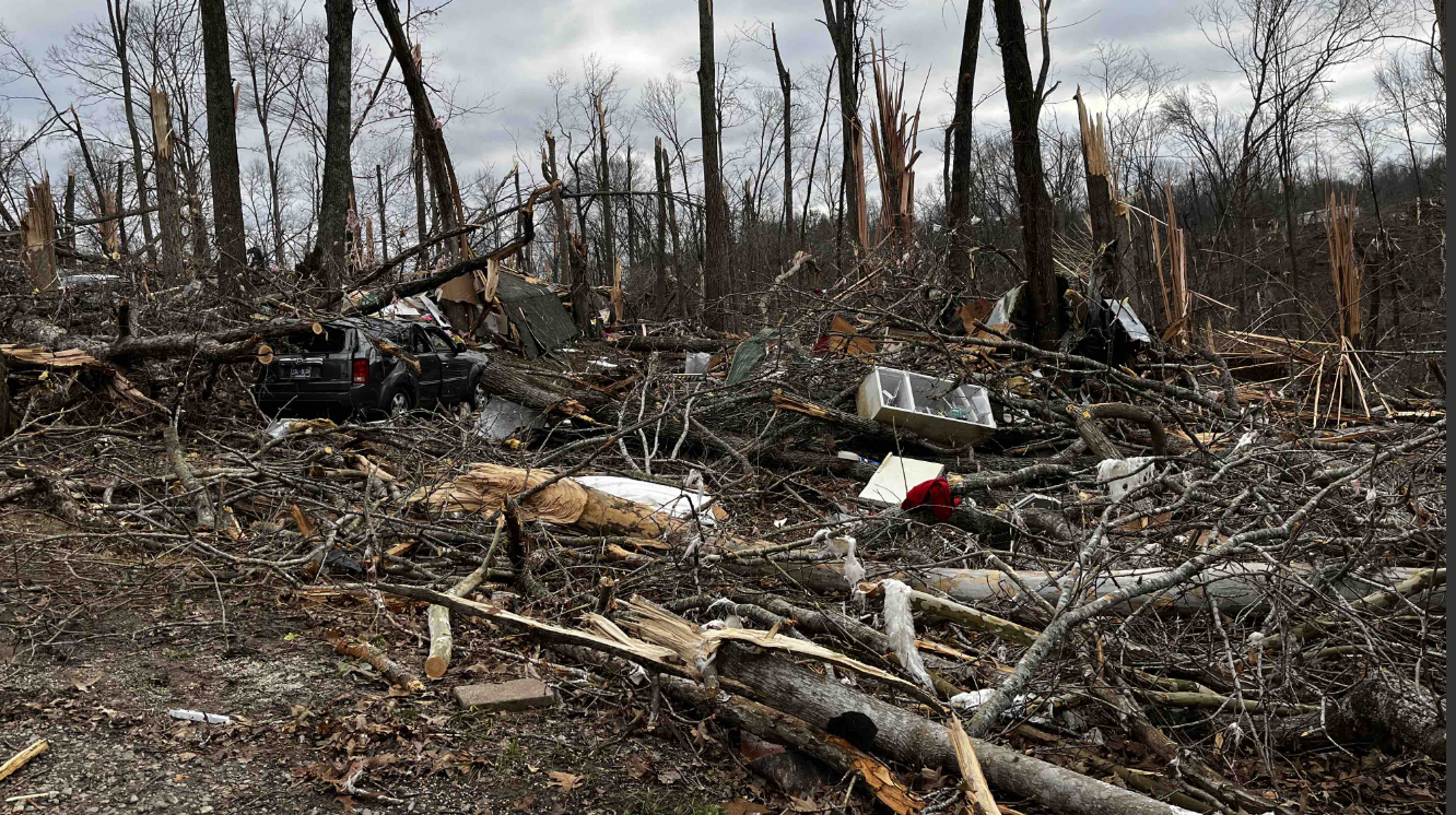 "By The Grace Of God": Tennessee Family Finds 4-Month-Old Alive In Tree After Tornado Wrecks Their Home - The American Tribune.com